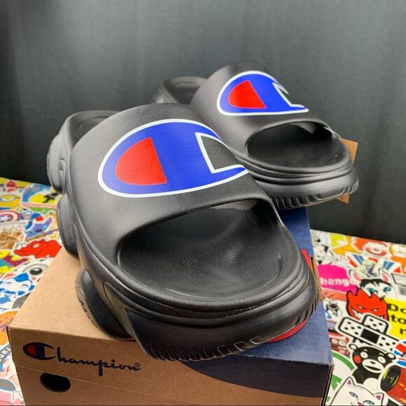 Champion Mellow Squish Slides Mens Various Sizes - Picture 4 of 11